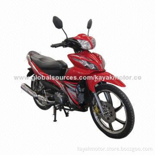 Street Bike/Jupiter with 125cc Engine, Kick/Electric Starting and Spoke/Alloy Wheel